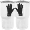 20 oz. Tall Stainless Steel Vacuum Insulated Tumbler White Thumbnail