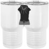 20 oz. Tall Stainless Steel Vacuum Insulated Tumbler White Thumbnail