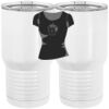 20 oz. Tall Stainless Steel Vacuum Insulated Tumbler White Thumbnail