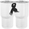 20 oz. Tall Stainless Steel Vacuum Insulated Tumbler White Thumbnail