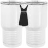 20 oz. Tall Stainless Steel Vacuum Insulated Tumbler White Thumbnail