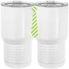 20 oz. Tall Stainless Steel Vacuum Insulated Tumbler White Thumbnail