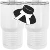 20 oz. Tall Stainless Steel Vacuum Insulated Tumbler White Thumbnail