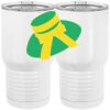 20 oz. Tall Stainless Steel Vacuum Insulated Tumbler White Thumbnail