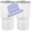 20 oz. Tall Stainless Steel Vacuum Insulated Tumbler White Thumbnail