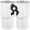 20 oz. Tall Stainless Steel Vacuum Insulated Tumbler White Thumbnail