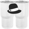 20 oz. Tall Stainless Steel Vacuum Insulated Tumbler White Thumbnail