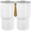 20 oz. Tall Stainless Steel Vacuum Insulated Tumbler White Thumbnail