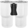 20 oz. Tall Stainless Steel Vacuum Insulated Tumbler White Thumbnail