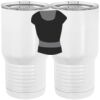 20 oz. Tall Stainless Steel Vacuum Insulated Tumbler White Thumbnail