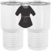 20 oz. Tall Stainless Steel Vacuum Insulated Tumbler White Thumbnail