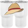 20 oz. Tall Stainless Steel Vacuum Insulated Tumbler White Thumbnail