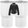 20 oz. Tall Stainless Steel Vacuum Insulated Tumbler White Thumbnail