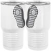 20 oz. Tall Stainless Steel Vacuum Insulated Tumbler White Thumbnail