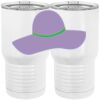 20 oz. Tall Stainless Steel Vacuum Insulated Tumbler White Thumbnail