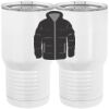 20 oz. Tall Stainless Steel Vacuum Insulated Tumbler White Thumbnail