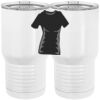 20 oz. Tall Stainless Steel Vacuum Insulated Tumbler White Thumbnail