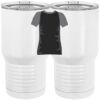 20 oz. Tall Stainless Steel Vacuum Insulated Tumbler White Thumbnail