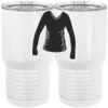 20 oz. Tall Stainless Steel Vacuum Insulated Tumbler White Thumbnail