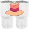 20 oz. Tall Stainless Steel Vacuum Insulated Tumbler White Thumbnail