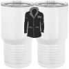 20 oz. Tall Stainless Steel Vacuum Insulated Tumbler White Thumbnail
