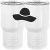 20 oz. Tall Stainless Steel Vacuum Insulated Tumbler White Thumbnail