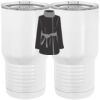 20 oz. Tall Stainless Steel Vacuum Insulated Tumbler White Thumbnail