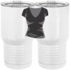 20 oz. Tall Stainless Steel Vacuum Insulated Tumbler White Thumbnail