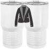 20 oz. Tall Stainless Steel Vacuum Insulated Tumbler White Thumbnail