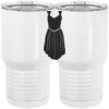 20 oz. Tall Stainless Steel Vacuum Insulated Tumbler White Thumbnail
