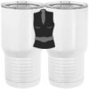 20 oz. Tall Stainless Steel Vacuum Insulated Tumbler White Thumbnail
