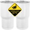 20 oz. Tall Stainless Steel Vacuum Insulated Tumbler White Thumbnail