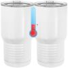 20 oz. Tall Stainless Steel Vacuum Insulated Tumbler White Thumbnail