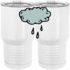 20 oz. Tall Stainless Steel Vacuum Insulated Tumbler White Thumbnail