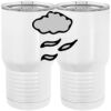 20 oz. Tall Stainless Steel Vacuum Insulated Tumbler White Thumbnail