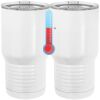 20 oz. Tall Stainless Steel Vacuum Insulated Tumbler White Thumbnail