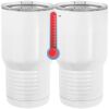 20 oz. Tall Stainless Steel Vacuum Insulated Tumbler White Thumbnail