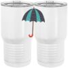 20 oz. Tall Stainless Steel Vacuum Insulated Tumbler White Thumbnail