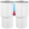 20 oz. Tall Stainless Steel Vacuum Insulated Tumbler White Thumbnail
