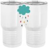 20 oz. Tall Stainless Steel Vacuum Insulated Tumbler White Thumbnail