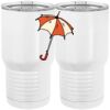 20 oz. Tall Stainless Steel Vacuum Insulated Tumbler White Thumbnail