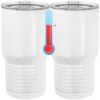 20 oz. Tall Stainless Steel Vacuum Insulated Tumbler White Thumbnail