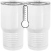 20 oz. Tall Stainless Steel Vacuum Insulated Tumbler White Thumbnail