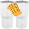 20 oz. Tall Stainless Steel Vacuum Insulated Tumbler White Thumbnail