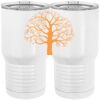20 oz. Tall Stainless Steel Vacuum Insulated Tumbler White Thumbnail