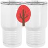 20 oz. Tall Stainless Steel Vacuum Insulated Tumbler White Thumbnail