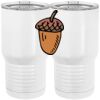 20 oz. Tall Stainless Steel Vacuum Insulated Tumbler White Thumbnail