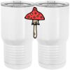 20 oz. Tall Stainless Steel Vacuum Insulated Tumbler White Thumbnail