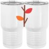 20 oz. Tall Stainless Steel Vacuum Insulated Tumbler White Thumbnail