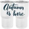 20 oz. Tall Stainless Steel Vacuum Insulated Tumbler White Thumbnail